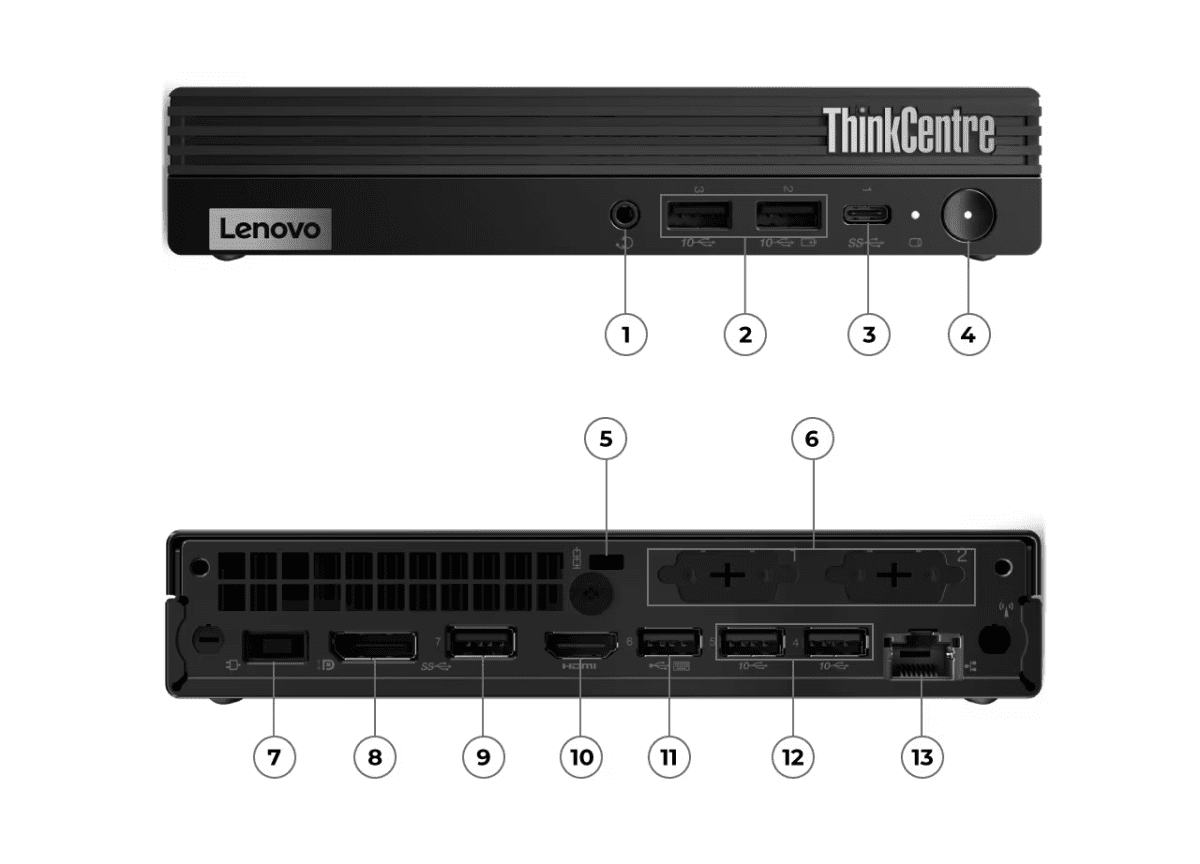 PC Bureau Lenovo ThinkCentre Edge 71 - G840 2.8GHz, 4Go RAM, 320Go HDD, Win10 - SFF Garanti 3 Mois
