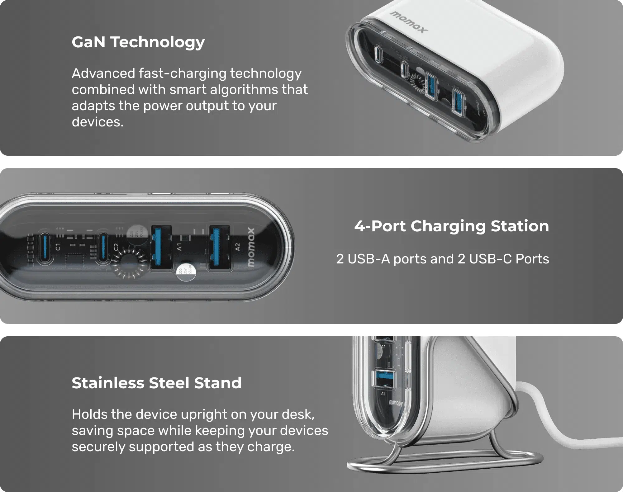 momax-1charge-flow-80w-4port-gan-desktop-charger-info-03-05-en