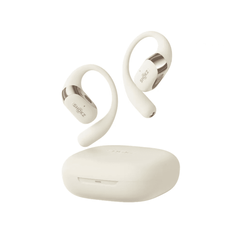 新品未使用　Shokz OpenFit Air　ホワイト　2年保証 Amazon.co.jp: Shokz (ショックス) オープンイヤー イヤホン