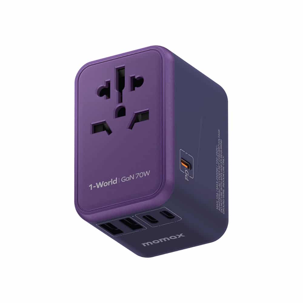 momax-1world-70w-gan-5port-travel-adapter-purple-ua8auku-01