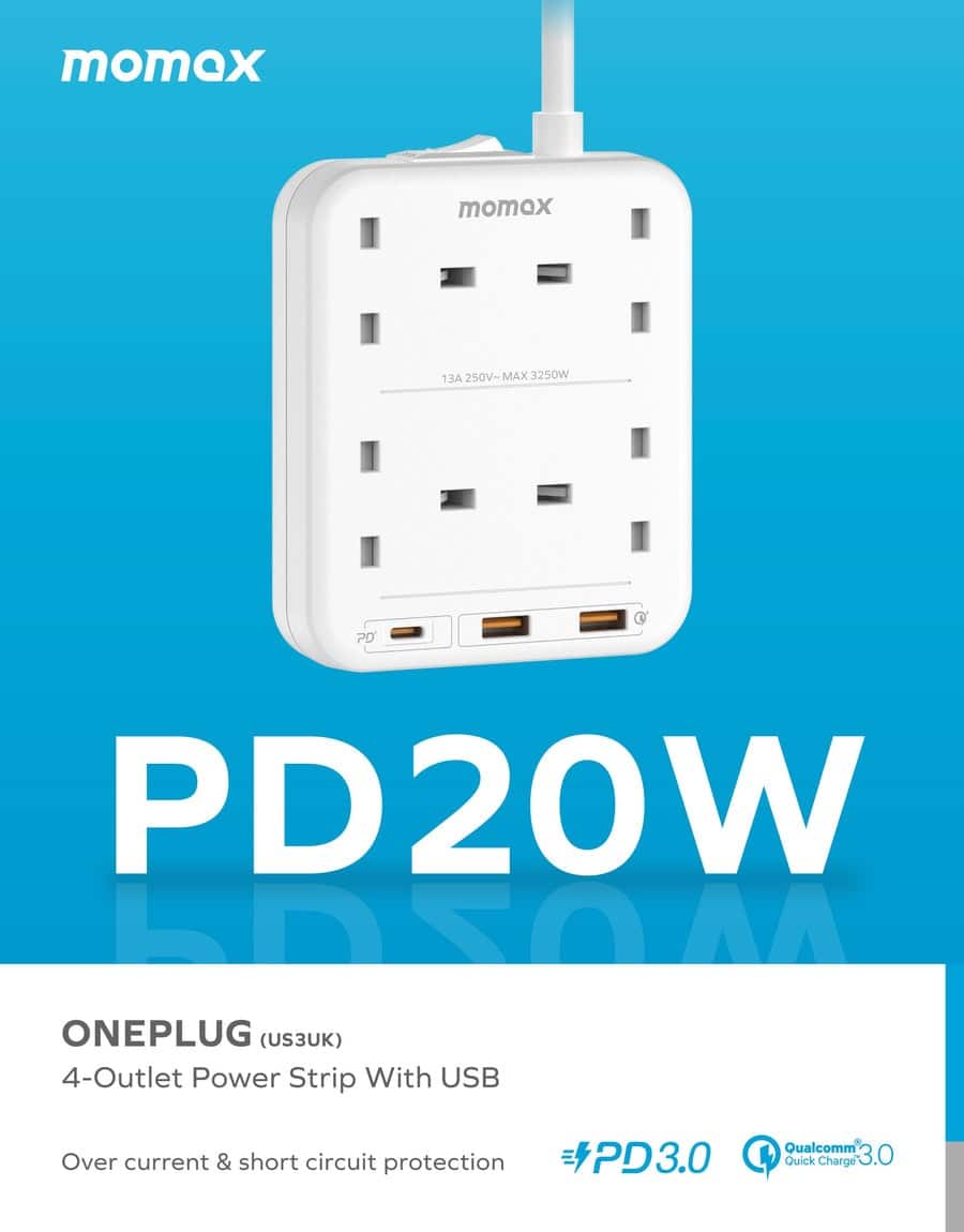 momax-oneplug-pd20w-2a1c-4-outlet-power-strip-white-us3ukw-02