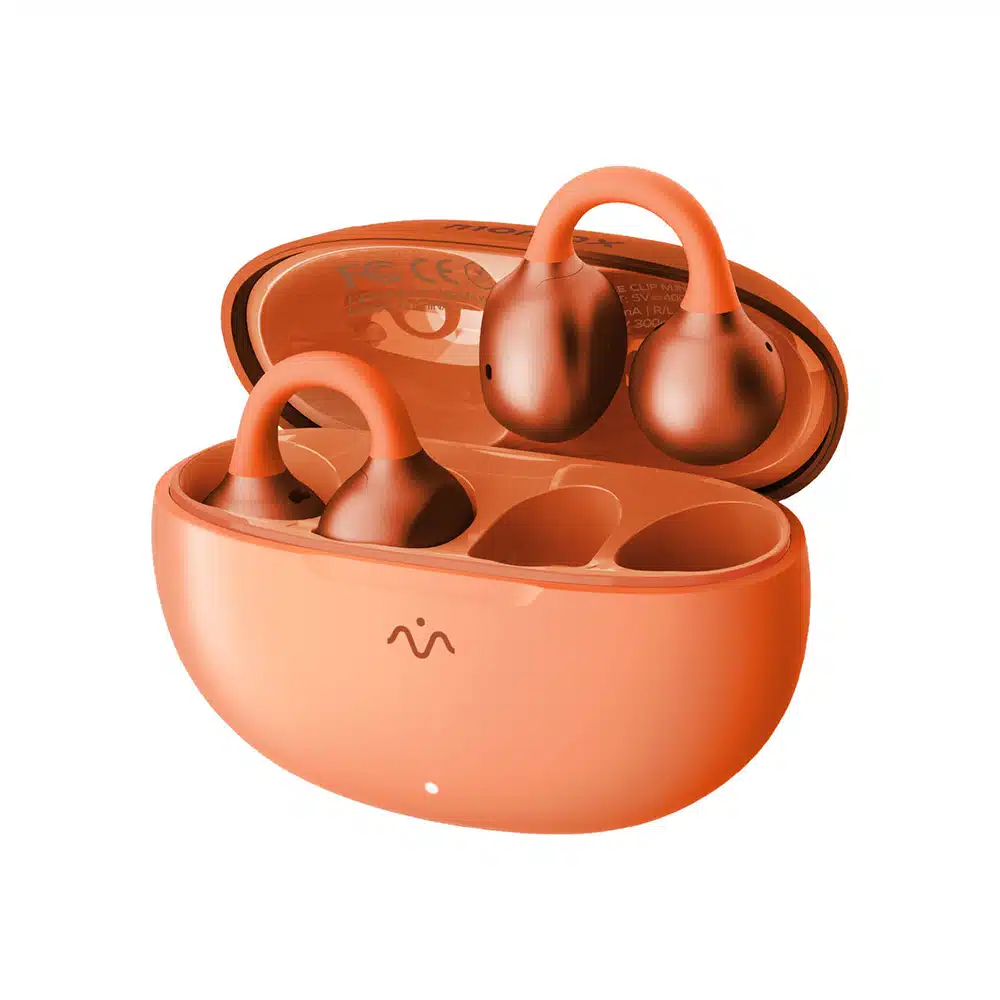 momax-1-vibe-clip-mind-ai-enc-clip-on-earbuds-orange-bt15m-01