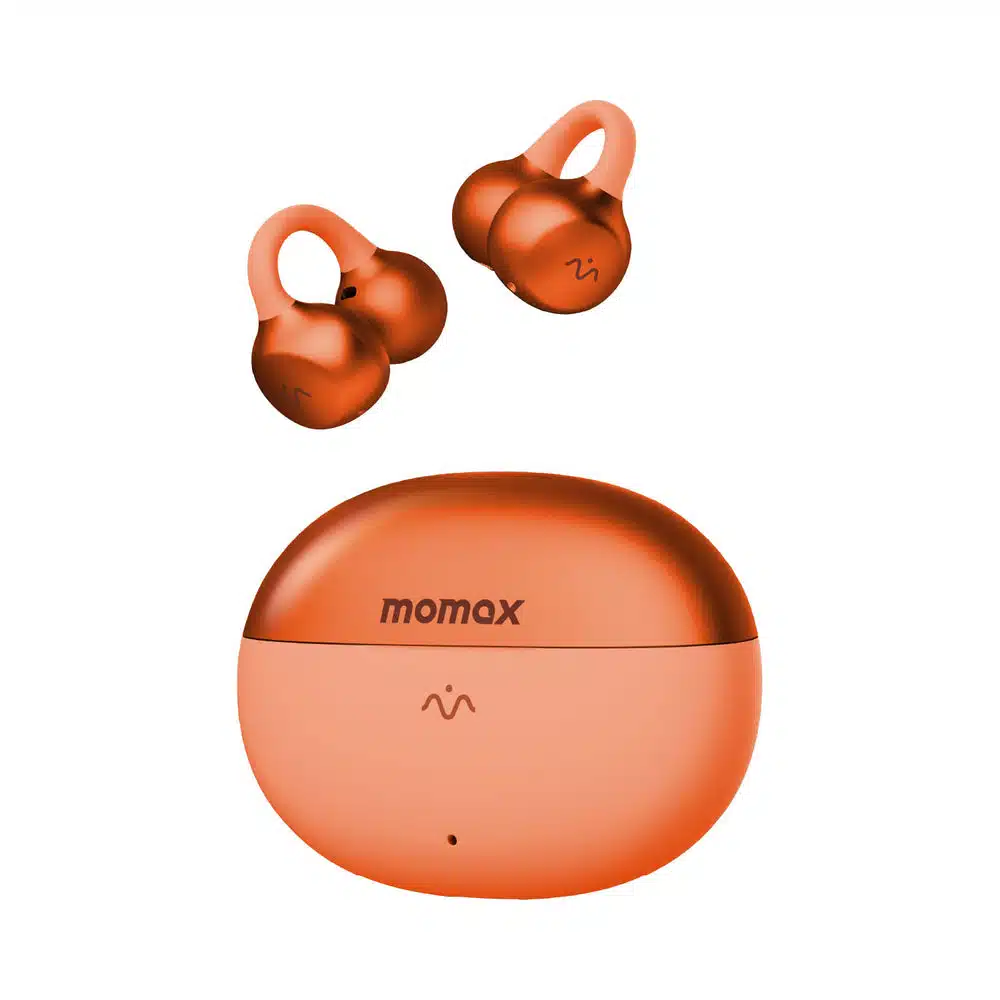 momax-1-vibe-clip-mind-ai-enc-clip-on-earbuds-orange-bt15m-04