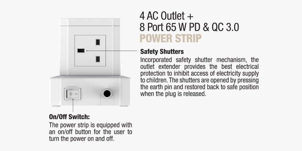 verbatim-4-ac-outlet-8-port-65w-pd-qc-3.0-power-strip-black-66960-13
