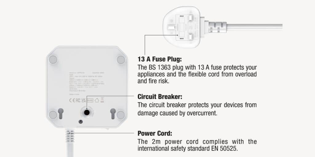 verbatim-4-ac-outlet-8-port-65w-pd-qc-3.0-power-strip-black-66960-14