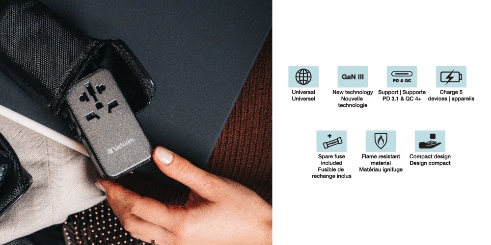 verbatim-4-port-gan-III-140w-universal-travel-adapter-32125-13