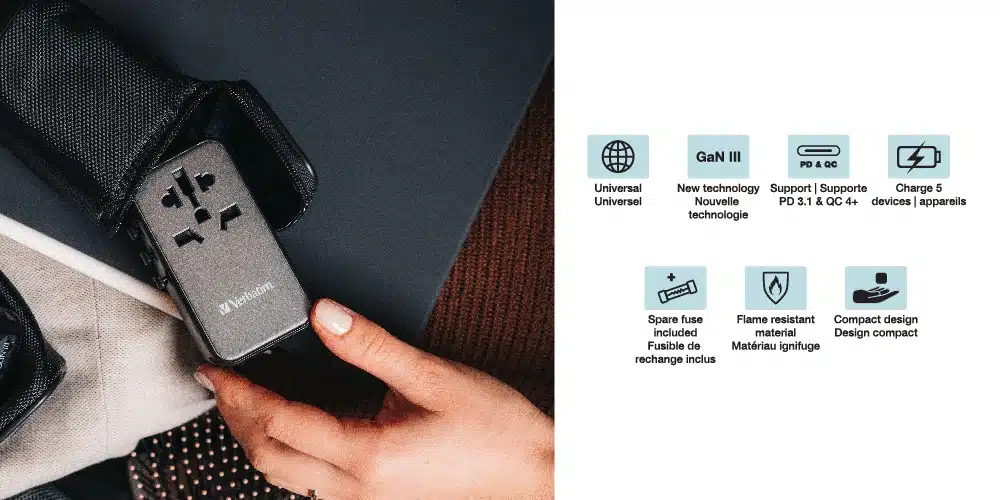 verbatim-4-port-gan-III-140w-universal-travel-adapter-32125-13