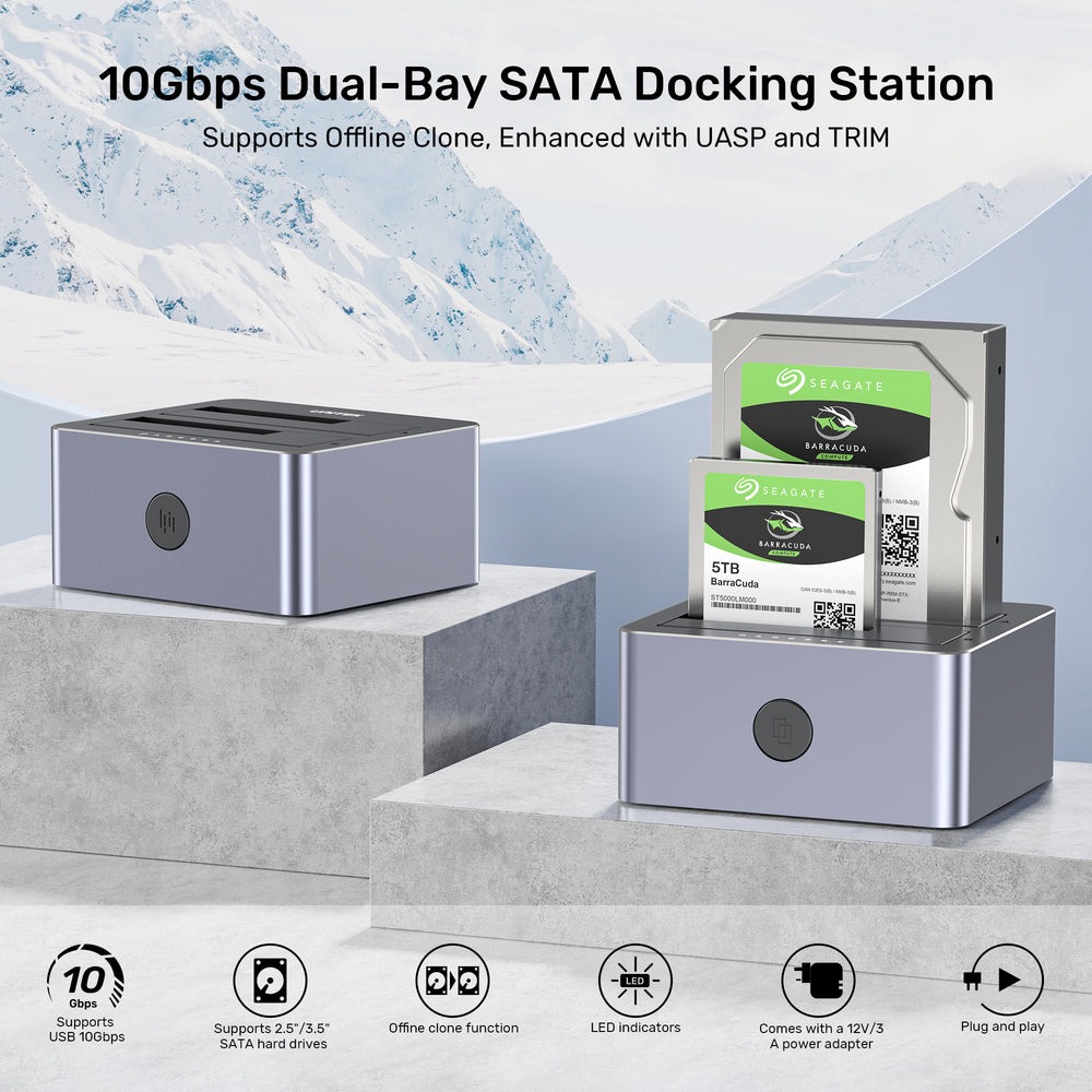 unitek-10gbps-dual-bay-sata-docking-station-y-3027-b1