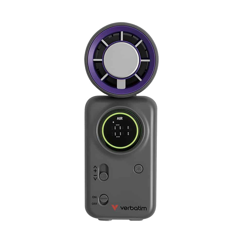 verbatim-cool-n-go-handheld-fan-ice-touch-mini-grey-purple-32347-02