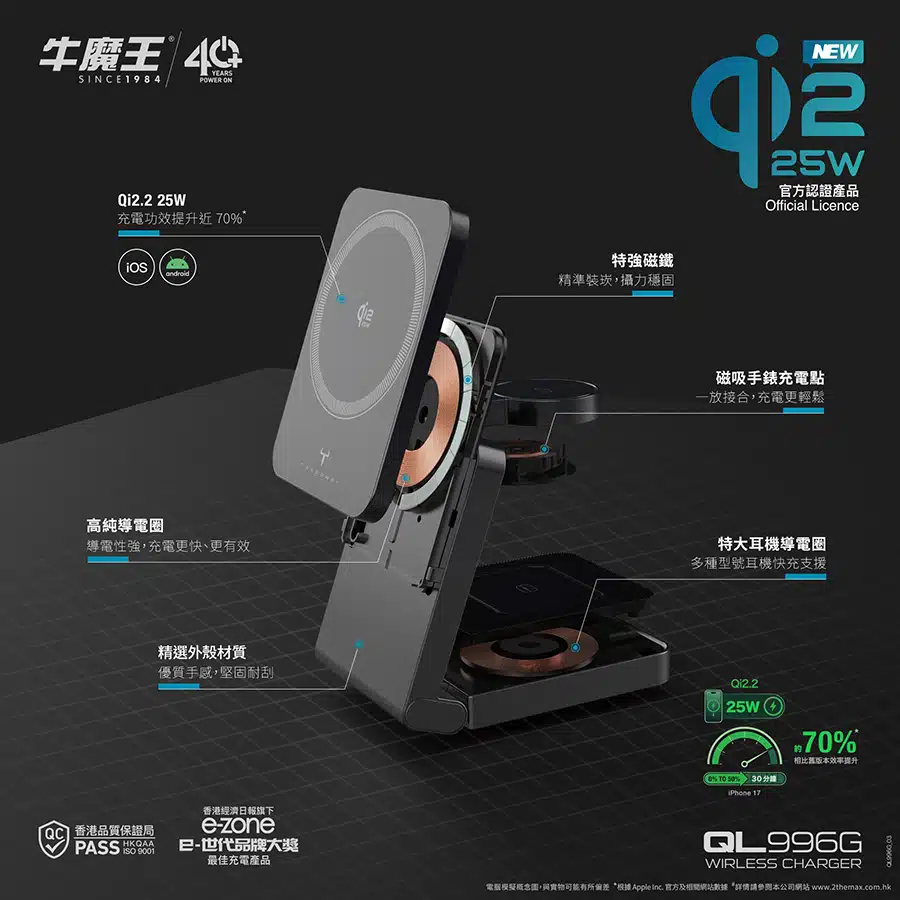 maxpower-ql996g-qi2-25w-magnetic-wireless-charger-maxpql996gw-b3
